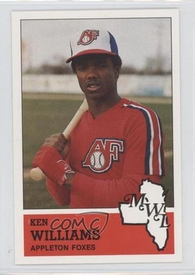1983 Fritsch Midwest League Stars of Tomorrow Kenny Williams #14 - Image 1 of 2