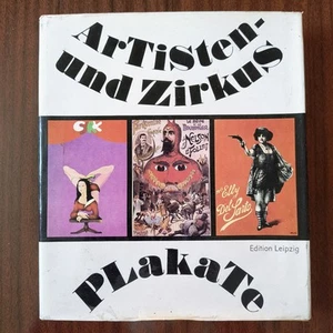 Zirkus Plakat Kunst Unterhaltung Werbung Plakat Deutsch Album Cyrk - Bild 1 von 13