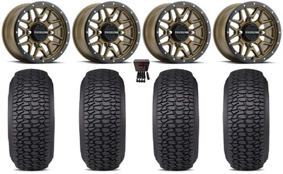 Raceline Krank 14" Wheels Br +38mm 30" Regulator 2 Tires Polaris Sportsman / - Image 1 of 4