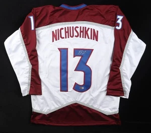 Valeri Nichushkin Signed Colorado Avalanche Jersey (Beckett) 2022 Stly Cup Champ - Picture 1 of 7