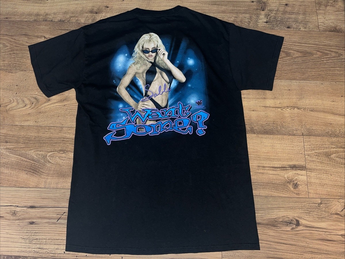 94s WWF sable バンド Tシャツ XL ブラック RARE VTG 90s WWF WWE DIVA SABLE 1998 T-SHIRT SIZE M | eBay