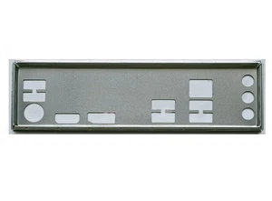 OEM I/O IO shield Backplate for ASRock B560M Pro4 Motherboard Rear Baffle - Afbeelding 1 van 2