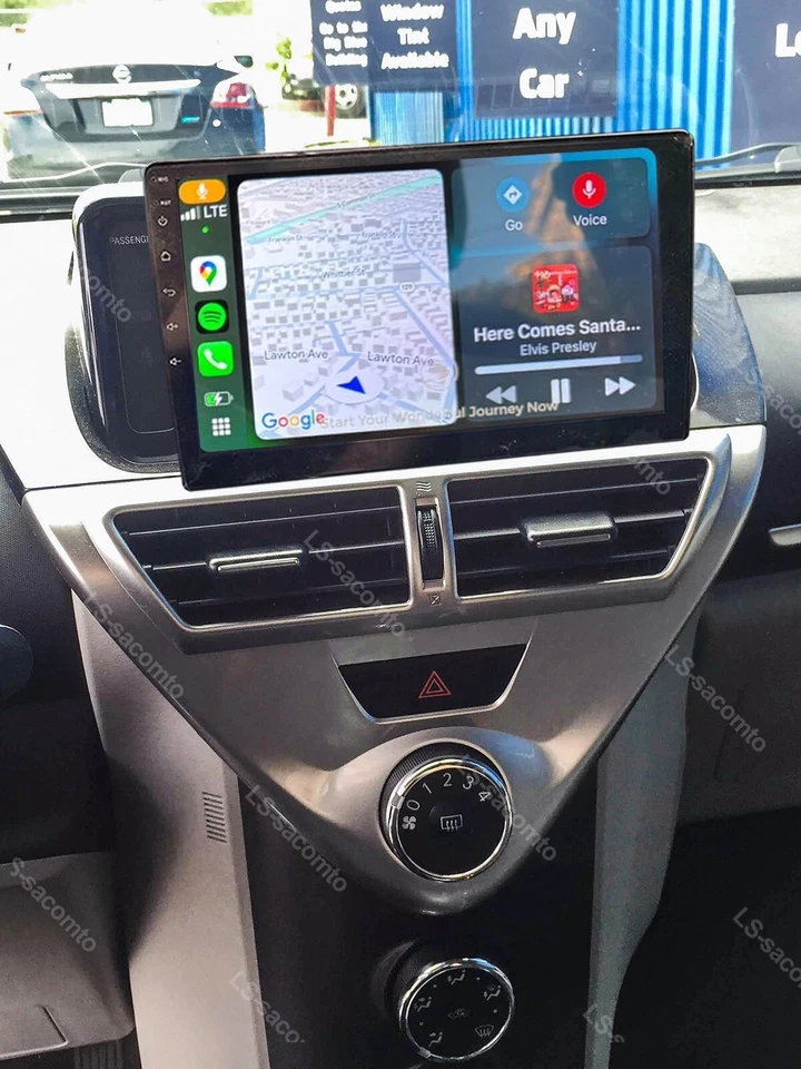 4+64G For 2012 2013-2015 Scion iQ 10.1" Android 15 Carplay Car Stereo Radio GPS Foto 1 de 4