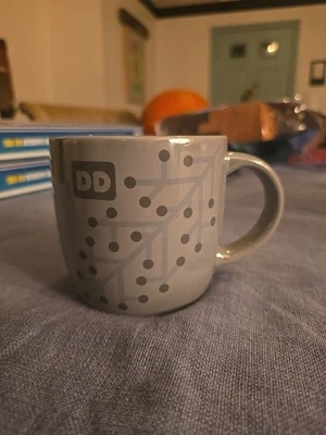 2014 Dunkin' Donuts Gray Snowflake Mug - Image 1 of 4