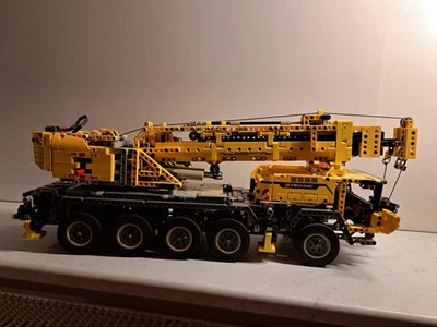 Lego Technic 42009 Mobiler Schwerlastkran mit Power Funktion,BA 1-6,gebraucht - Bild 1 von 4