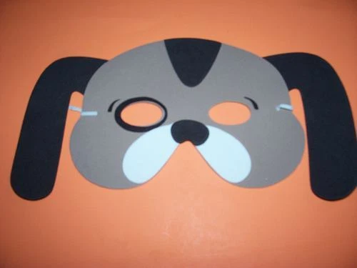 NUEVO Animal Cachorro Perro Máscara Espuma - Disfraz Halloween Foto 1 de 1