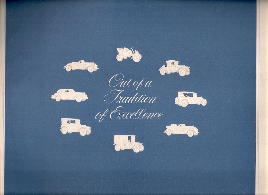 Cadillac Calais De Ville Eldorado Brougham 75 1972 folleto de ventas del mercado de EE. UU.  Foto 1 de 2