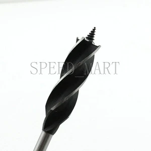 1/4" Hex Shank 16mm Dia Woodworking Quad Fluted Auger Drill Bit 4 Spiral Groove - Picture 1 of 1