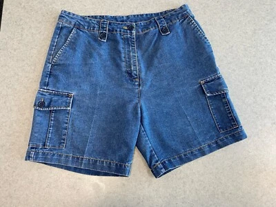 Basic Edition Cargo Denim Shorts—Size 12 - Image 1 of 4
