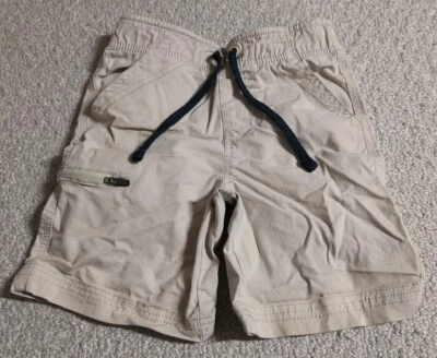 Шорты из бежевой хлопковой смеси с шнурком для мальчиков Ocean Current размер 6-M 24 - Изображение 1 из 4