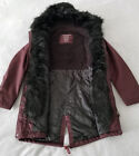 American Eagle Ae  Woman's Long Lined Faux Fur Sherpa Hood Parka Jacket Coat Nwt