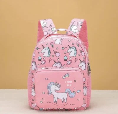 Unicorn Bag Girls Waterproof Pink Lunch Bag Lunch Box BackPack Back to School