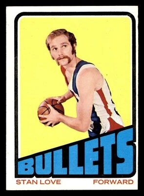 1972 Topps Basketball #2 Stan Love EX/MT - Image 1 of 2