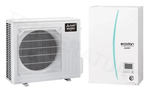 Wärmepumpe 6 kW Mitsubishi Eco Split Luft-Wasser Inverter A+++ R32 |nur Heizen - Bild 1 von 3