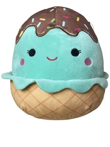 Squishmallow 8” Maya Mint Ice Cream Cone 2021 NEW - Picture 1 of 6