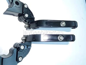SUZUKI GSR600 2006-11 FOLDING EXTENDING BRAKE & CLUTCH LEVERS RACE ROAD TRACK X9 - Picture 1 of 1