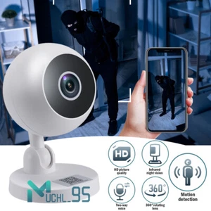 1080P Indoor Security Camera for Baby Monitor Dog Night Vision Two Way Talk Cam - Picture 1 of 56