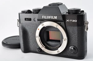 Shot 9!! [MINT] Fujifilm X-T20 Black 24.3MP Mirrorless Digital Camera from JAPAN - Picture 1 of 14