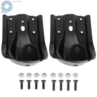 Pair Of Rear Leaf Spring Bracket Kit For Chevy Gmc K1500 K2500 K3500 722008 Foto 1 de 4