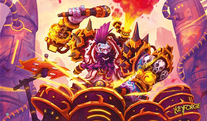 KeyForge: Drummernaut Playmat - Image 1 of 1