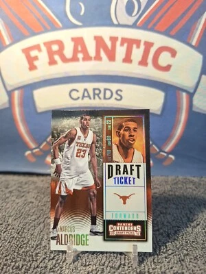 Boleto de temporada 2016-17 Panini Contenders selecciones del draft/99 LaMarcus Aldridge #63 Foto 1 de 3