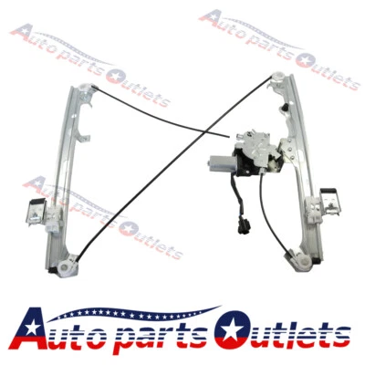 Regulador ventana derecha pasajero delantero derecho con motor Chevy Silverado 1500 1999-06 Foto 1 de 4