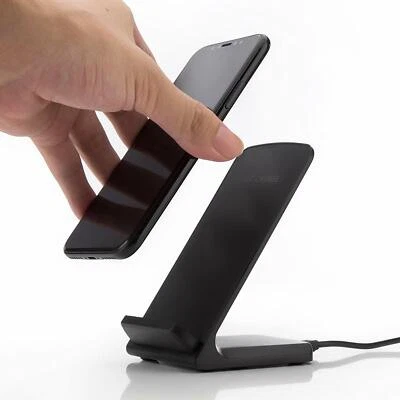 Wireless Charger For Google Pixel 9 8 7 Pro Compatible Inductive Black - Image 1 of 4