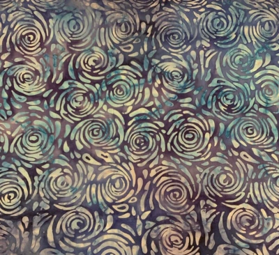 Robert Kaufman Batik Fabric "Totally Tropical" Periwinkle 100% Cotton HTF 2 Yds - Image 1 of 4