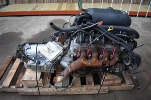 2004 HUMMER H2 6.0 LQ4 VORTEC ENGINE & 4X4 4L65E TRANSMISSION LIFTOUT SWAP 186K - Picture 1 of 18