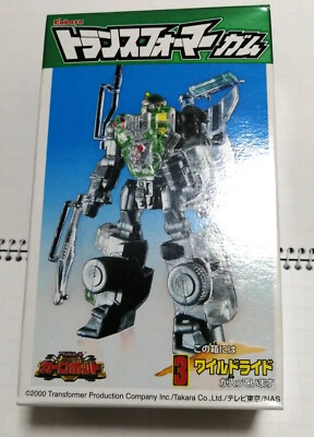 kabaya Transformers Gum Car Robots Wildride (X-Brawn)  RID  clear  figure - Image 1 of 2
