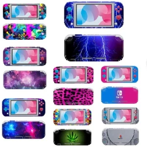 Nintendo Switch Lite Console Skins Decal Stickers Wraps Vinyl Covers FULL SET - Picture 1 of 17