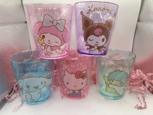 Sanrio Cinnamoroll, Hello Kitty, Kuromi, My Melody, Little Twin Stars, 8oz Cups - Picture 1 of 6