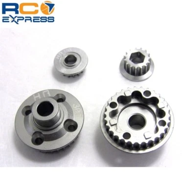 Hot Racing Associated SC18 18T2 Aluminum Pulley Set AES1000P - Image 1 of 3