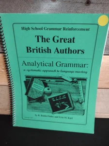 The Great British Authors Analytical Grammar 2007 by Robin Finley - Picture 1 of 2