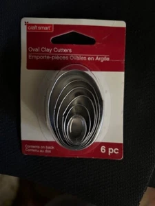 Craft Smart Oval Graduated Cutter Set 6/Pkg - Sealed!! - Picture 1 of 2