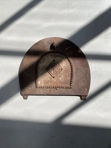 Cast iron victorian fireplace damper plate - Picture 1 of 6