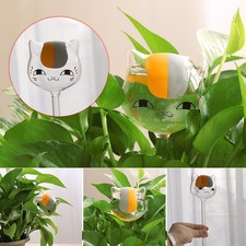 New listing
Cat Shaped Glass Plant Flower Watering Water Feeder Holiday Clear Spike Home