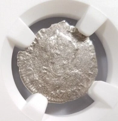 EL CAZADOR Shipwreck NGC (1772-83) Mexico 1/2 Real Sea Salvaged Sunken Treasure  - Image 1 of 4