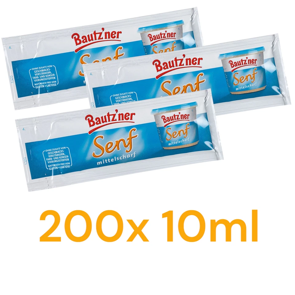Bautzner Senf Mittelscharf 200 X 10ml