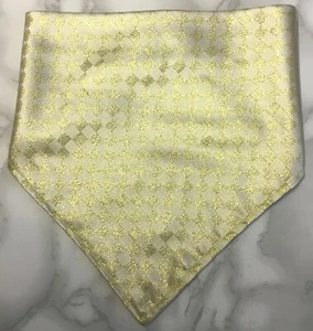 Handmade Dog Cat Bandana Neckerchief Scarf Great Gift Gold Sparkle Size Ex Small - Picture 1 of 3