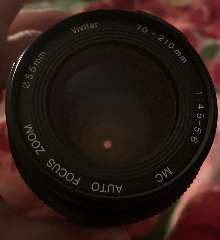VIVITAR 70-210MM 1:4.5-5.6 MC AUTO FOCUS ZOOM - MINOLTA  AF MOUNT - w/CAPS - Image 1 of 4