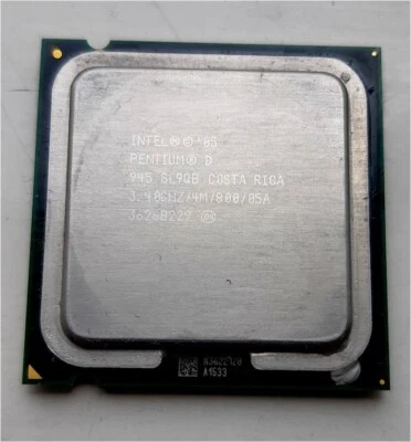 Procesador Intel Pentium D 945 - 3,4Ghz - 4M/800 (SL9QB) - Imagen 1 de 2