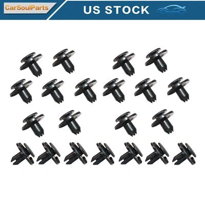 Nuevo 20x Para Nissan 2003-2021 01553-05933 Balancín Guardabarros Forro Moldura Clip Foto 1 de 4