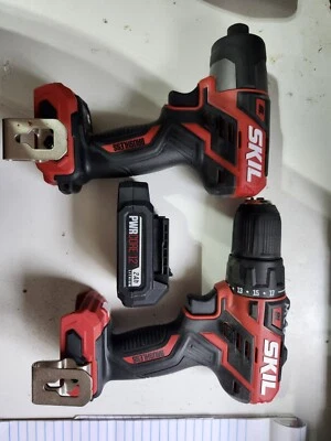 Набор дрелей и ударных пистолетов SKIL с аккумулятором - Изображение 1 из 4