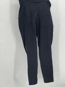 Pantalones de mezclilla Madewell Maternity para mujer talla 32 negros ajustados - Imagen 1 de 12