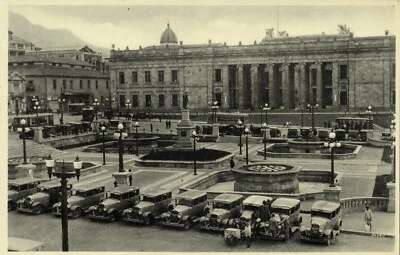 Postal de Colombia, BOGOTÁ, Capitolio Nacional, Coches (años 30) Foto 1 de 2