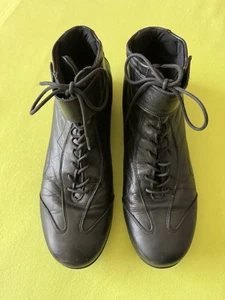 Tommi Hilfiger Sneakers Sportschuhe 41 Leder schwarz Klettverschluss Top Zustand - Bild 1 von 5