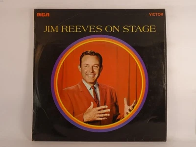 JIM REEVES ON STAGE (390) 10 Track LP including Picture Sleeve RCA - Image 1 of 4