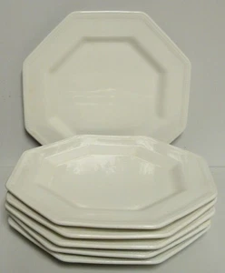 Johnson Brothers HERITAGE WHITE Salad Plates SET OF SIX More Items Here - Picture 1 of 3