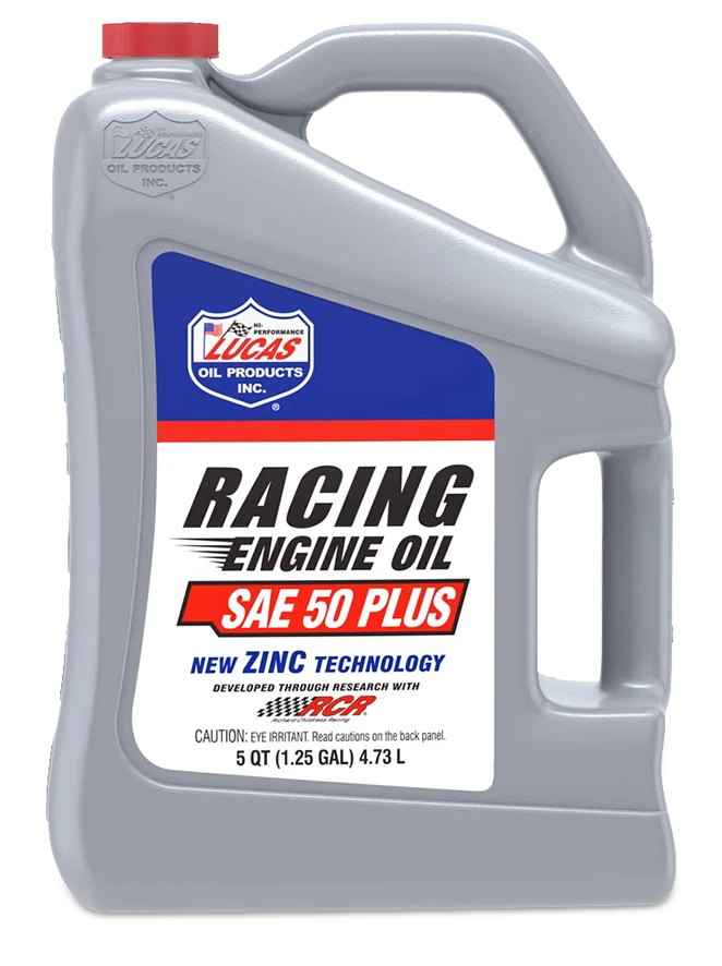 Lucas Oil 10347 SAE 50 Plus Race Oil 5 Quart - Image 1 of 1